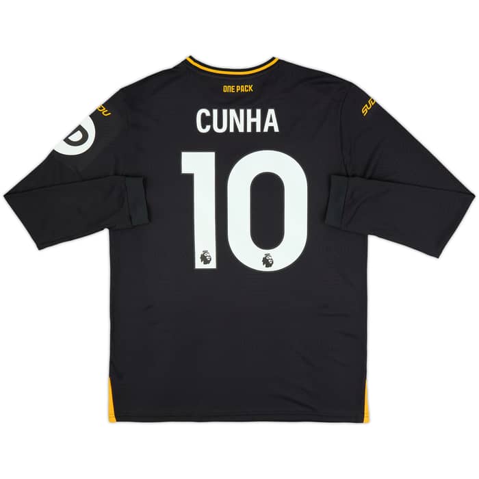 2024-25 Wolves Away L/S Shirt Cunha #10