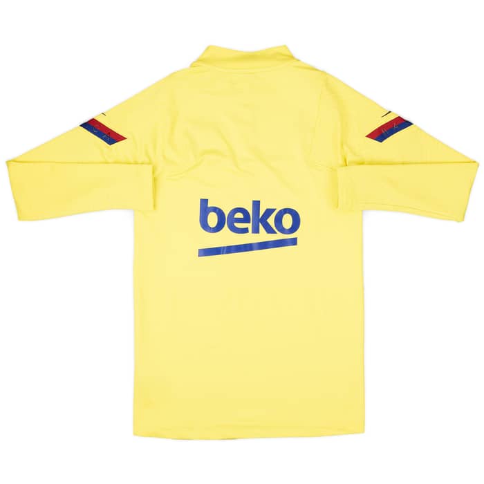 2020-21 Barcelona Nike 1/4 Zip Drill Top - 6/10 - (S)