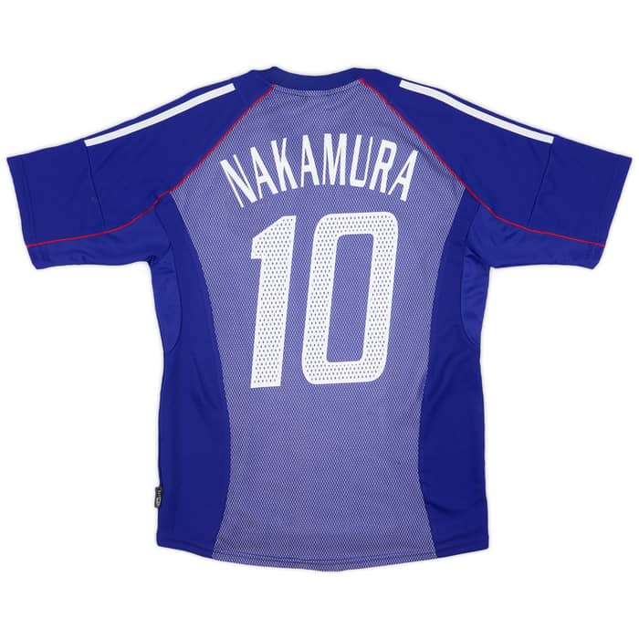 2002-04 Japan Home Shirt Nakamura #10 - 9/10 - (S)