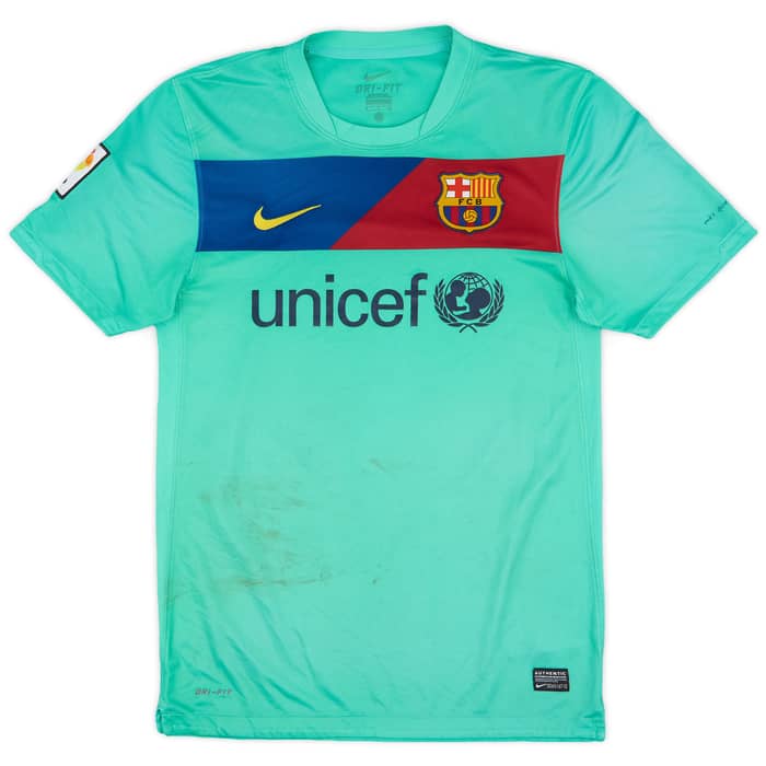 2010-11 Barcelona Away Shirt Messi #10 - 5/10 - (S)