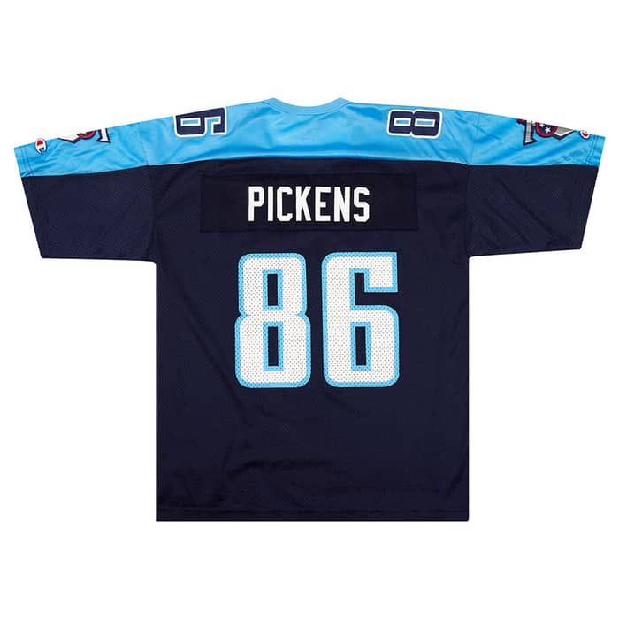 2000 Tennessee Titans Pickens #86 Champion Jersey (Home) M
