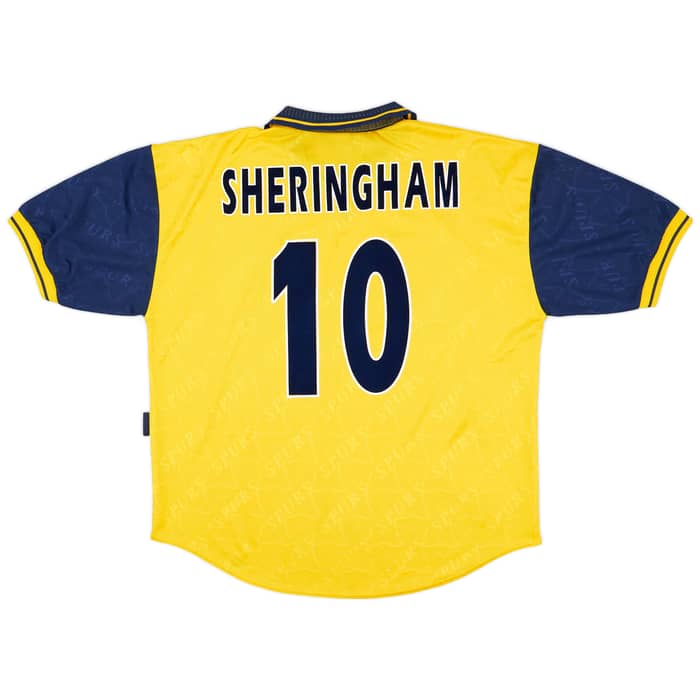 1995-97 Tottenham Third Shirt Sheringham #10 - 9/10 - (XL)