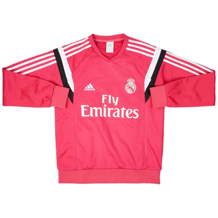 2014-15 Real Madrid adidas Sweat Top - 6/10 - (S)