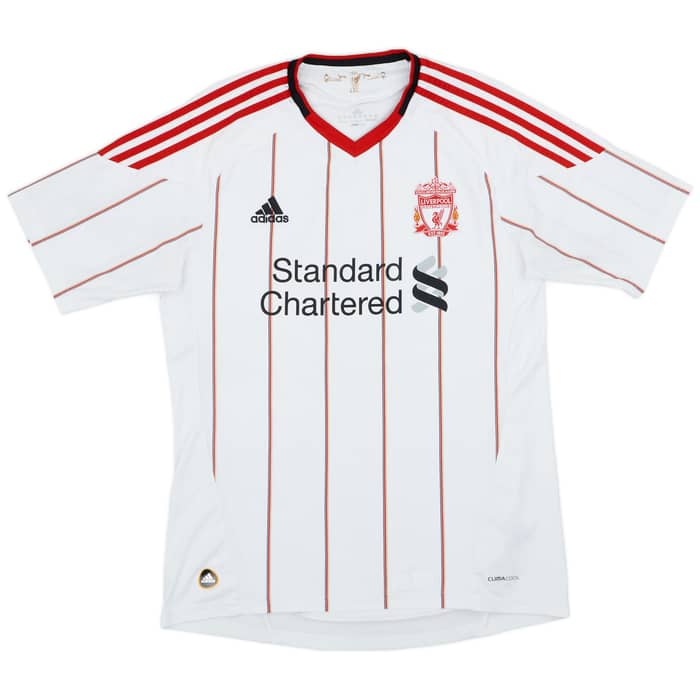 2010-11 Liverpool Away Shirt Gerrard #8 - 6/10 - (M)