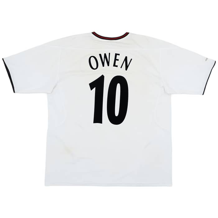 2003-04 Liverpool Away Shirt Owen #10 - 5/10 - (XXL)