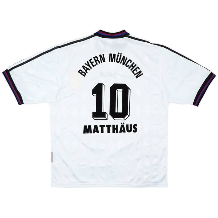1996-98 Bayern Munich Away Shirt Matthaus #10