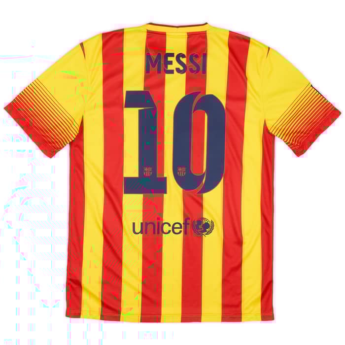 2013-15 Barcelona Away Shirt Messi #10 - 9/10 - (M)