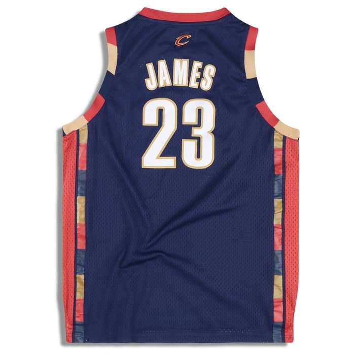 2006-10 Cleveland Cavaliers James #23 adidas Swingman Jersey (Alternate) M