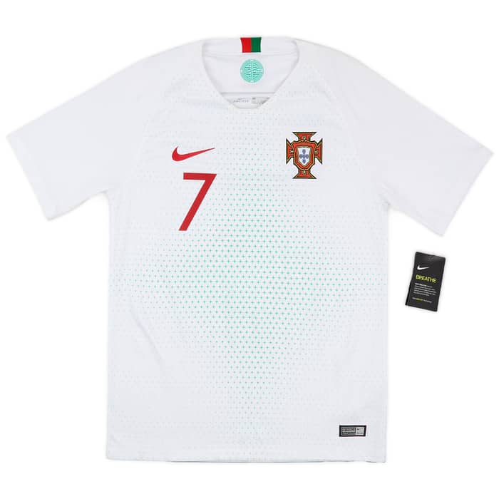2018-19 Portugal Away Shirt Ronaldo #7 (S)