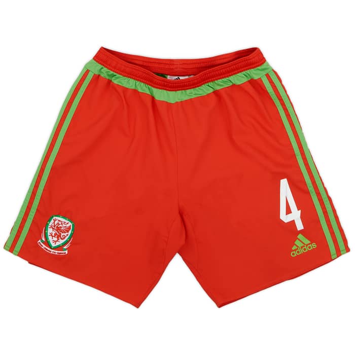 2015-16 Wales Player Issue Home Shorts - 5/10