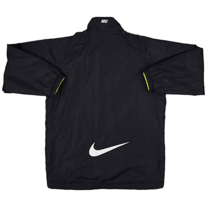 1997-98 Borussia Dortmund Nike Reversible Padded Bench Coat - 7/10 - (XL)