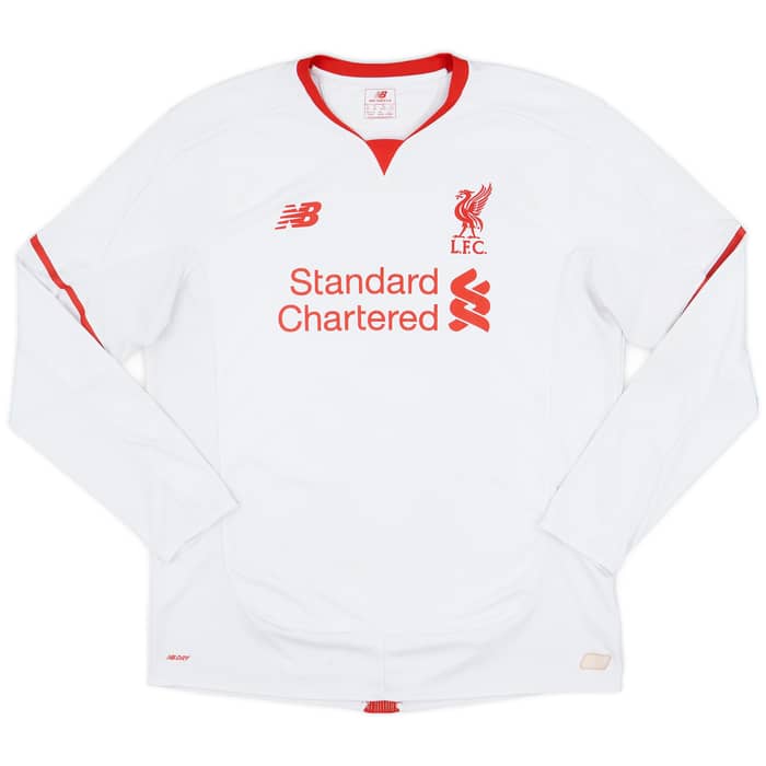 2015-16 Liverpool Away L/S Shirt Sturridge #15 - 6/10 - (XL)