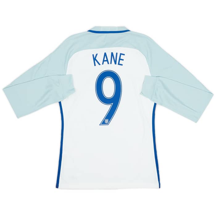 2016-17 England Player Issue Home L/S Shirt Kane #9 (M)