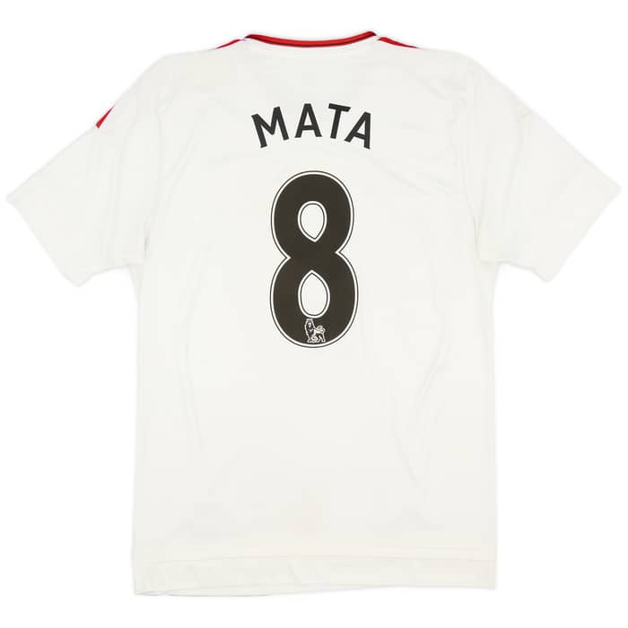 2015-16 Manchester United Away Shirt Mata #8 - 6/10 - (S)