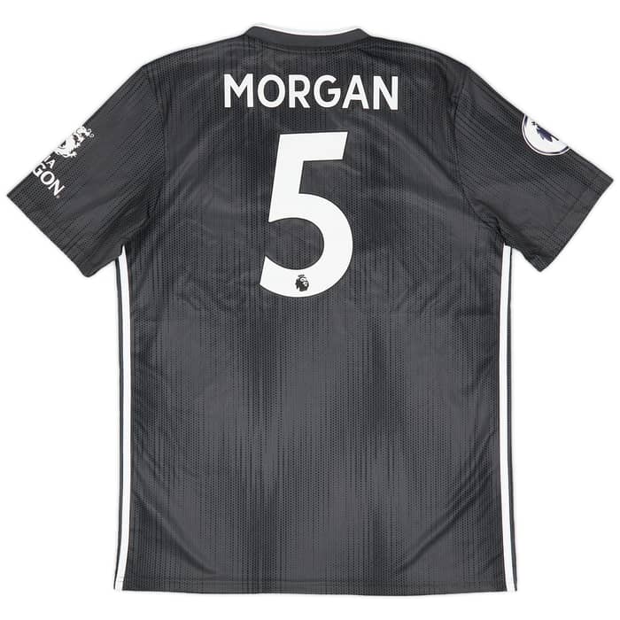 2019-20 Leicester Match Issue Away Shirt Morgan #5