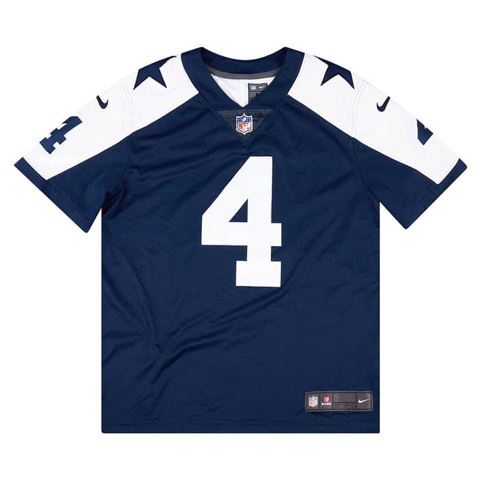 2016-20 Dallas Cowboys Prescott #4 Nike Limited Jersey (Alternate) L