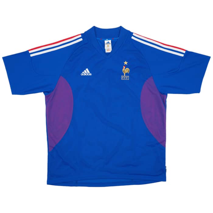 2002-04 France Home Shirt #10 - 7/10 - (XL)