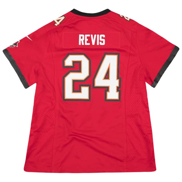 2013 Tampa Bay Buccaneers Revis #24 Nike Game Jersey (Home) Womens (XXL)