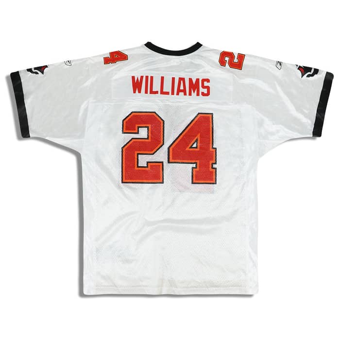 2005-06 Tampa Bay Buccaneers Williams #24 Reebok On Field Jersey (Away) L