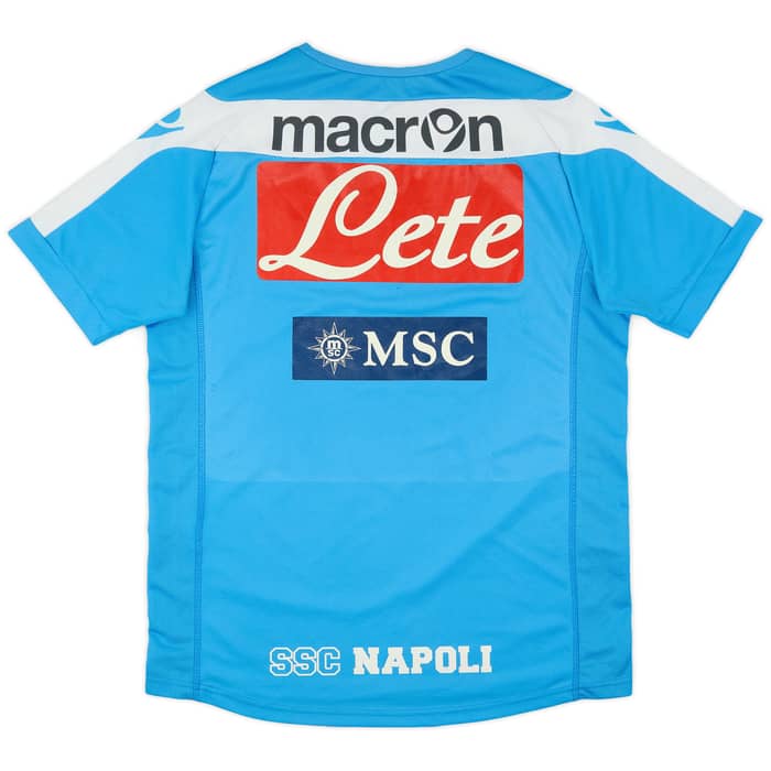 2011-12 Napoli Macron Training Shirt - 6/10 - (M)
