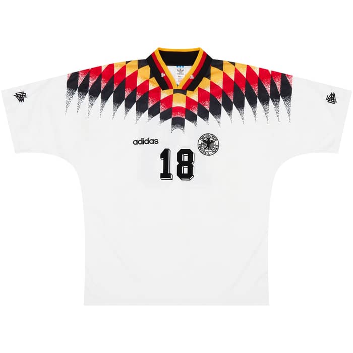 1994-96 Germany Home Shirt Klinsmann #18