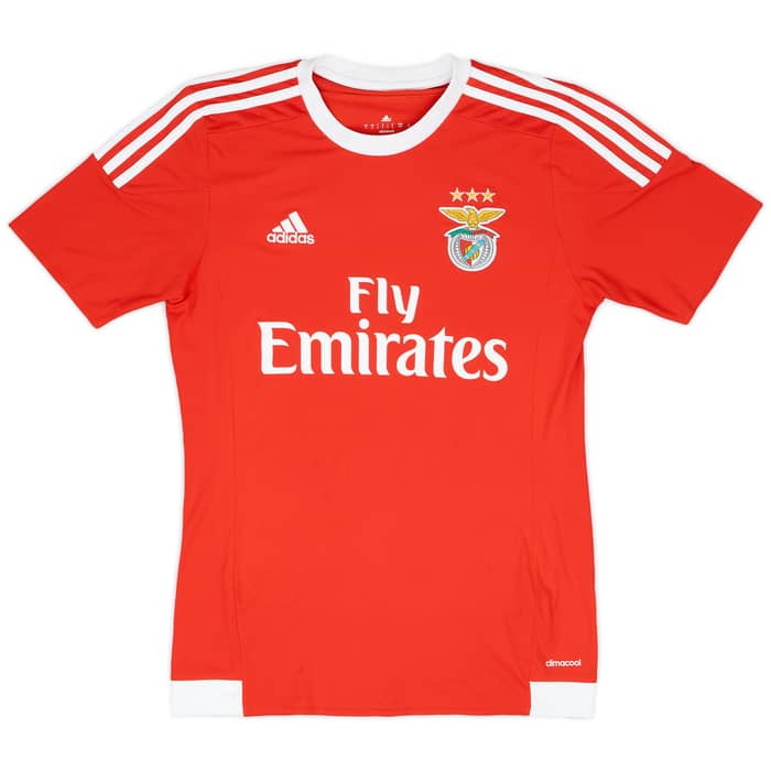 2015-16 Benfica Home Shirt V. Lindelof #14 - 8/10 - (S)
