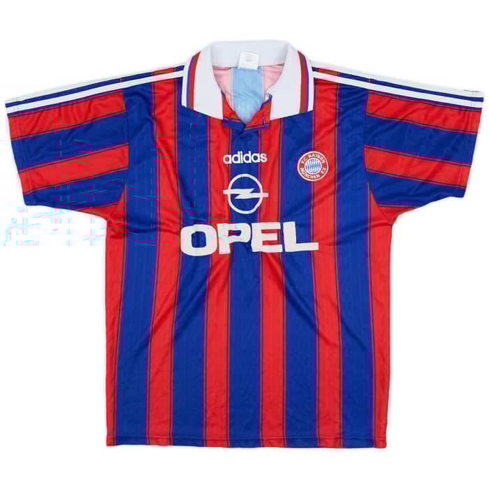 1995-97 Bayern Munich Home Shirt Klinsmann #18 - 5/10 - (M)