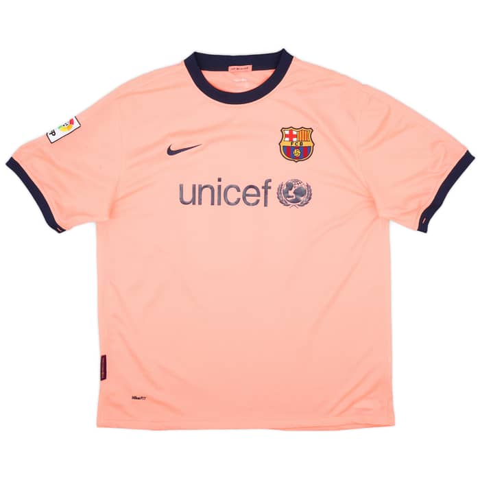 2009-10 Barcelona Away Shirt Messi #10 - 8/10 - (XL)