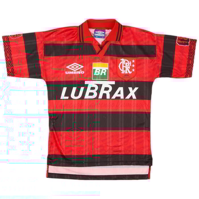 1995-96 Flamengo Centenary Home Shirt - 7/10 - (S)