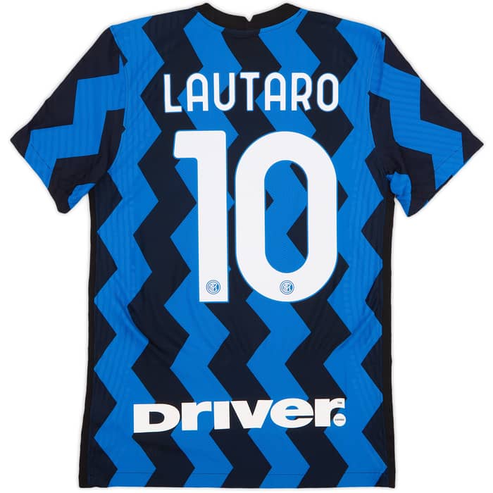 2020-21 Inter Milan Authentic Home Shirt Lautaro #10 (S)