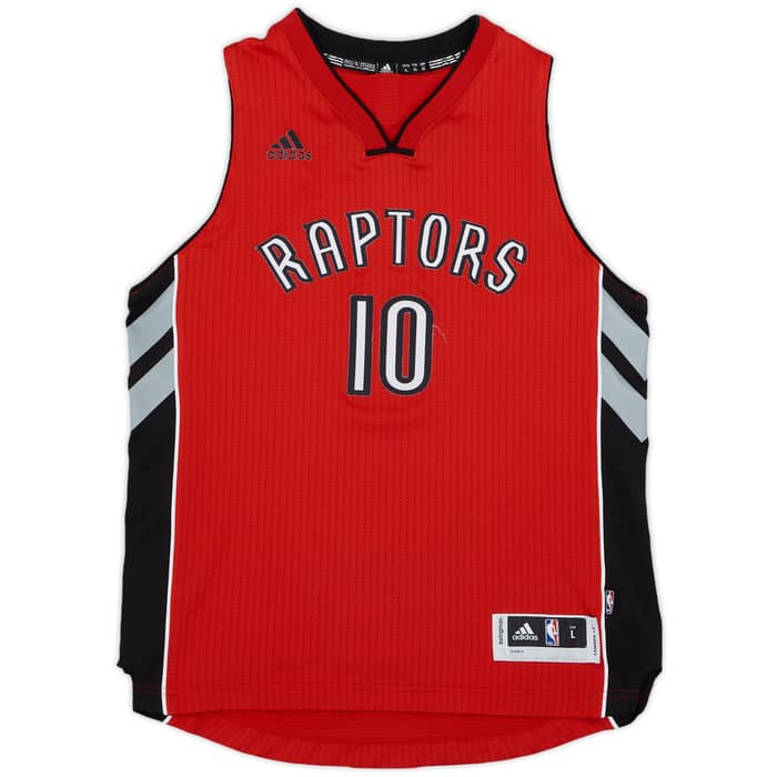 2014-15 Toronto Raptors DeRozan #10 adidas Swingman Away Jersey - 6/10 - (L.Boys)