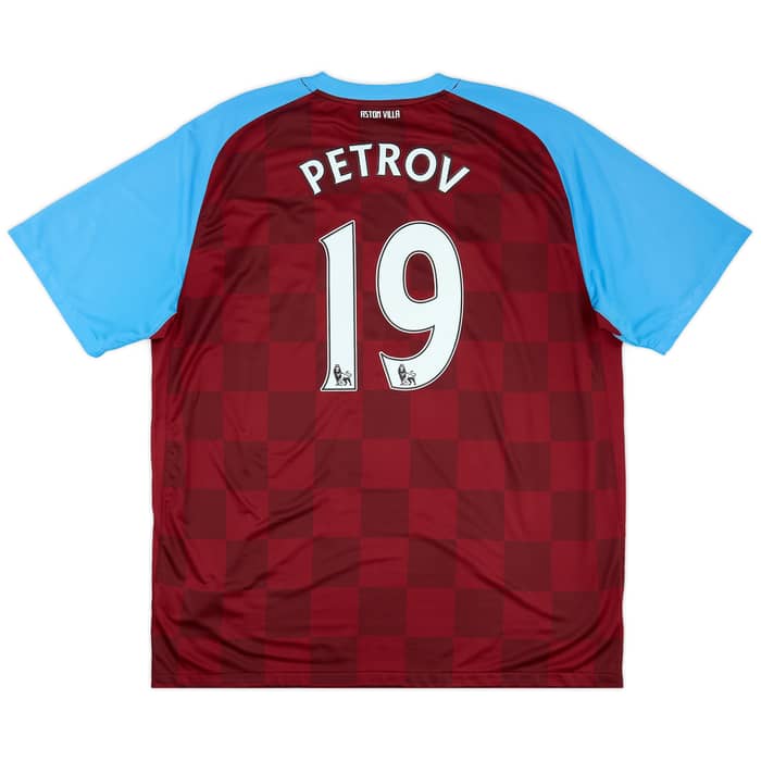 2011-12 Aston Villa Home Shirt Petrov #19 - 6/10 - (XXL)