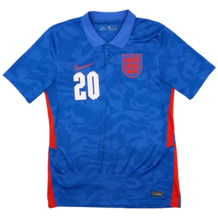 2020-21 England Away Shirt Foden #20 - 9/10 - (S)