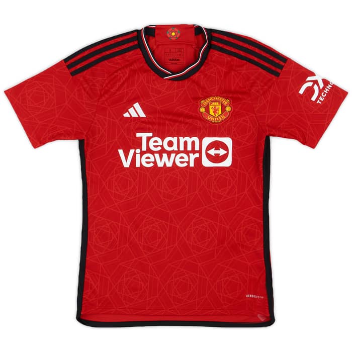 2023-24 Manchester United Home Shirt B.Fernandes #8 - 9/10 - (S)