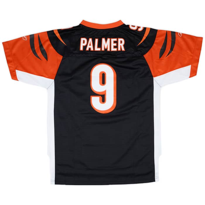2008-10 Cincinnati Bengals Palmer #9 Reebok Premier Home Jersey - 9/10 - (XL.Boys)