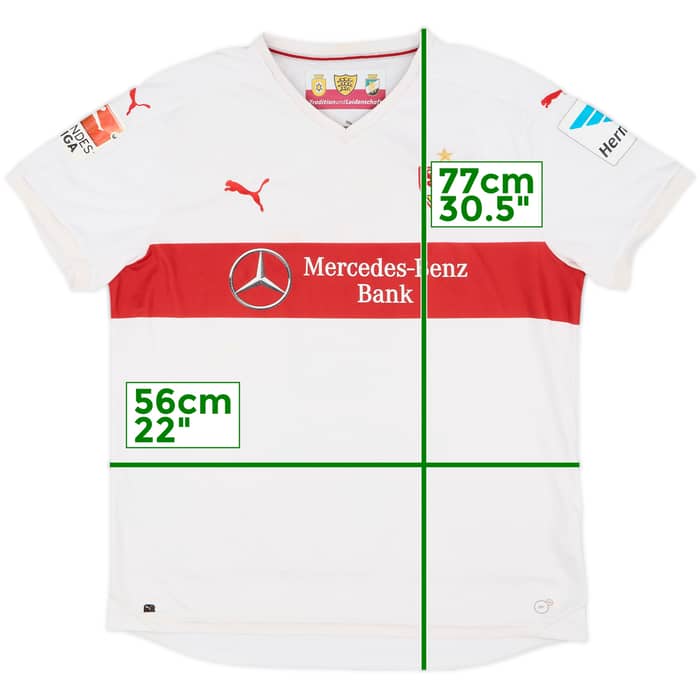 2015- 16 Stuttgart Home Shirt Rupp #8 - 4/10 - (L)