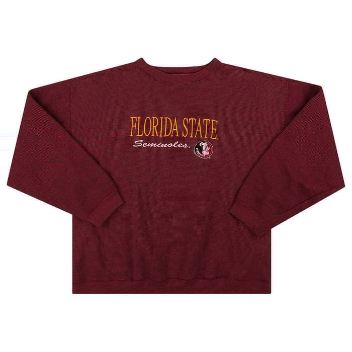 1990s Florida State Seminoles Logo 7 Sweat Top XL