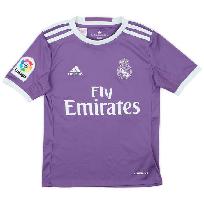 2016-17 Real Madrid Away Shirt - 8/10 - (S.Boys)