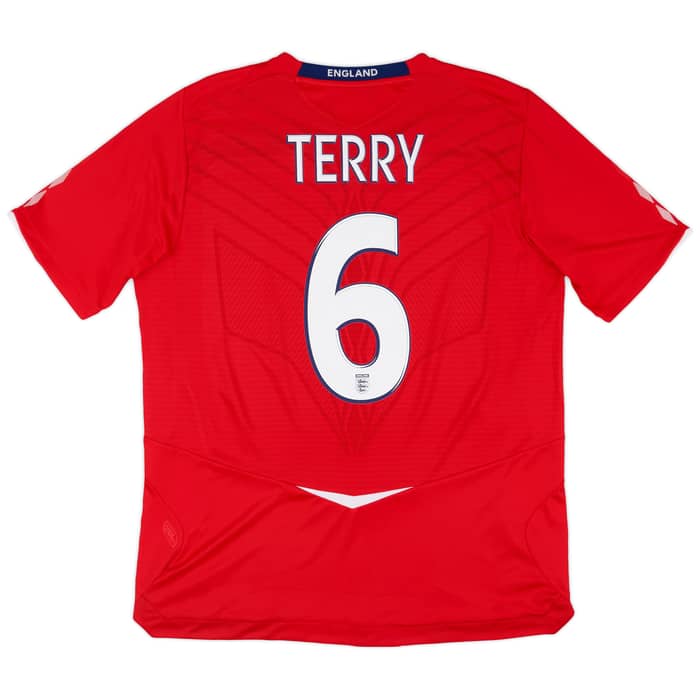 2008-10 England Away Shirt Terry #6 - 9/10 - (XL)