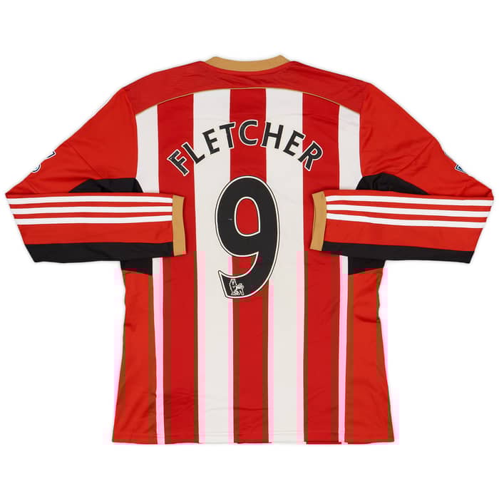 2014-15 Sunderland Home L/S Shirt Fletcher #9 - 5/10 - (S)