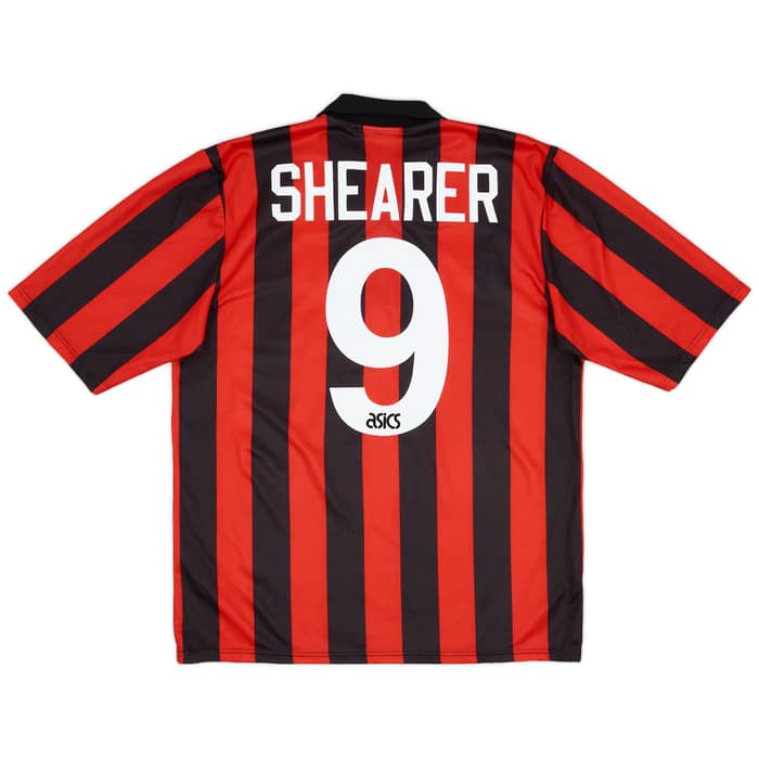 1994-95 Blackburn Away Shirt Shearer #9 - 6/10 - (L)