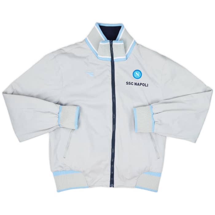 2008-09 Napoli Diadora Reversible Track Jacket - 6/10 - (S)
