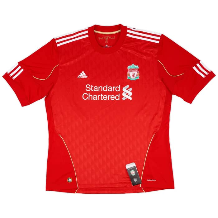 2010-12 Liverpool Home Shirt Gerrard #8 (XXL)