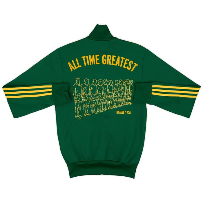 2005-06 Brazil adidas Originals Track Jacket - 9/10 - (XS)