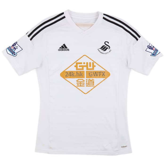 2014-15 Swansea Home Shirt Amat #2 - 5/10 - (M)