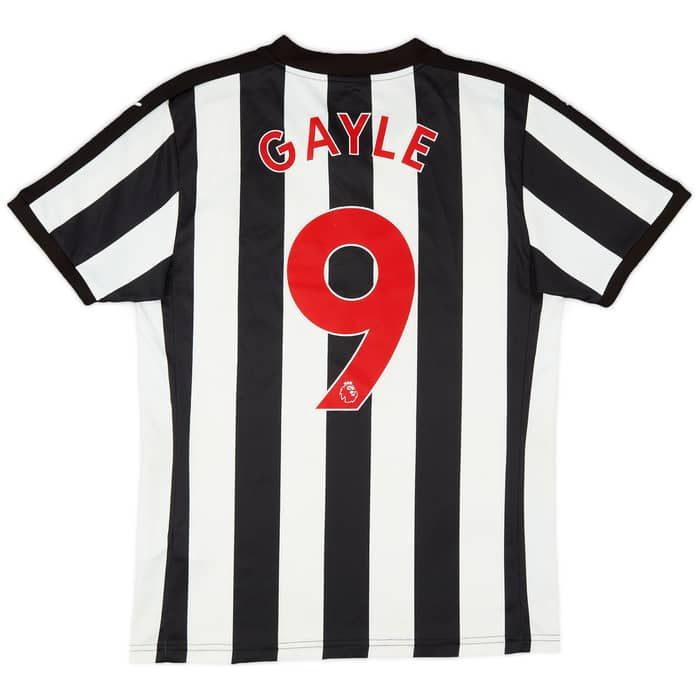 2017-18 Newcastle Home Shirt Gayle #9 - 5/10 - (S)