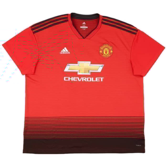 2018-19 Manchester United Home Shirt Shaw #23 - 9/10 - (XXL)