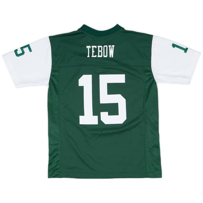 2012 New York Jets Tebow #15 NFL Replica Home Jersey - 8/10 - (M.Boys)