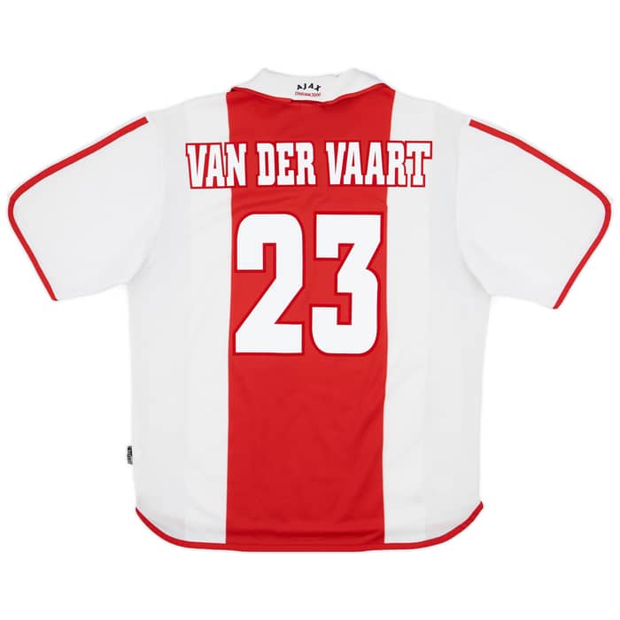 2000-01 Ajax Centenary Home Shirt Van Der Vaart #23 - 8/10 - (XL)