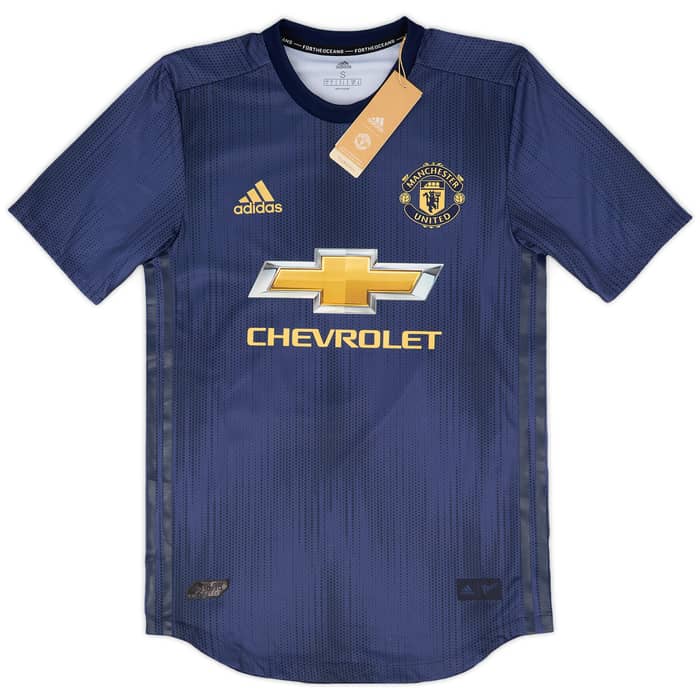 2018-19 Manchester United Authentic Third Shirt Lukaku #9 (S)